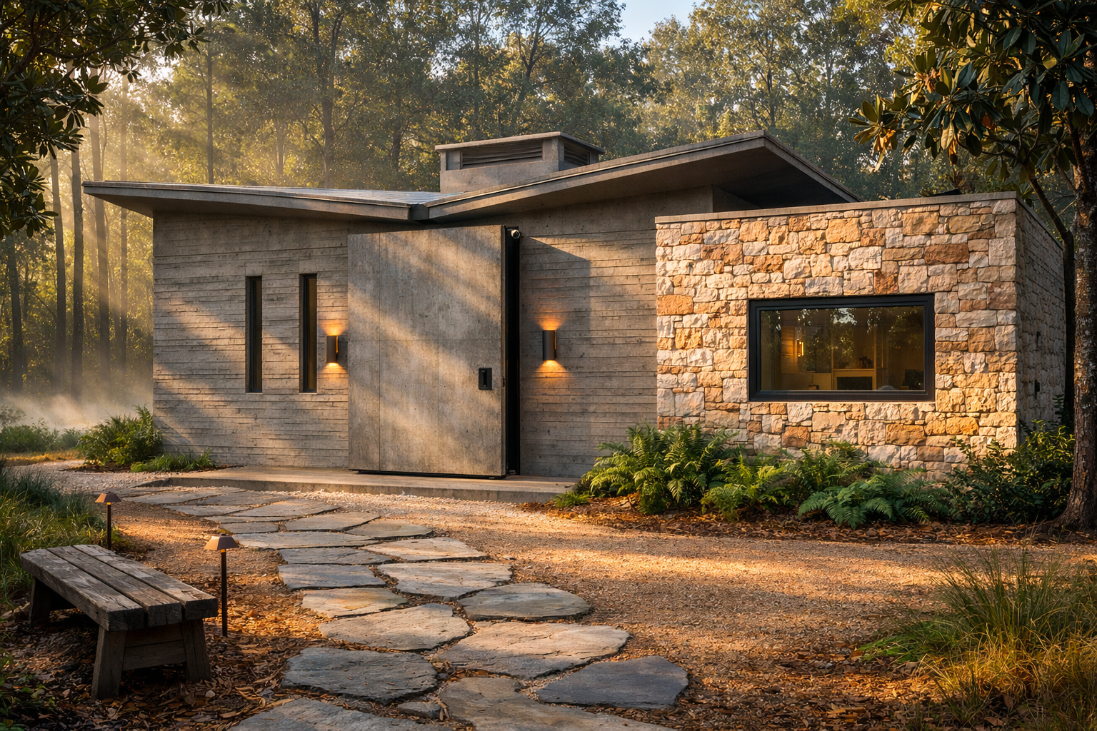 Fortified wilderness bunker by ACO Capital