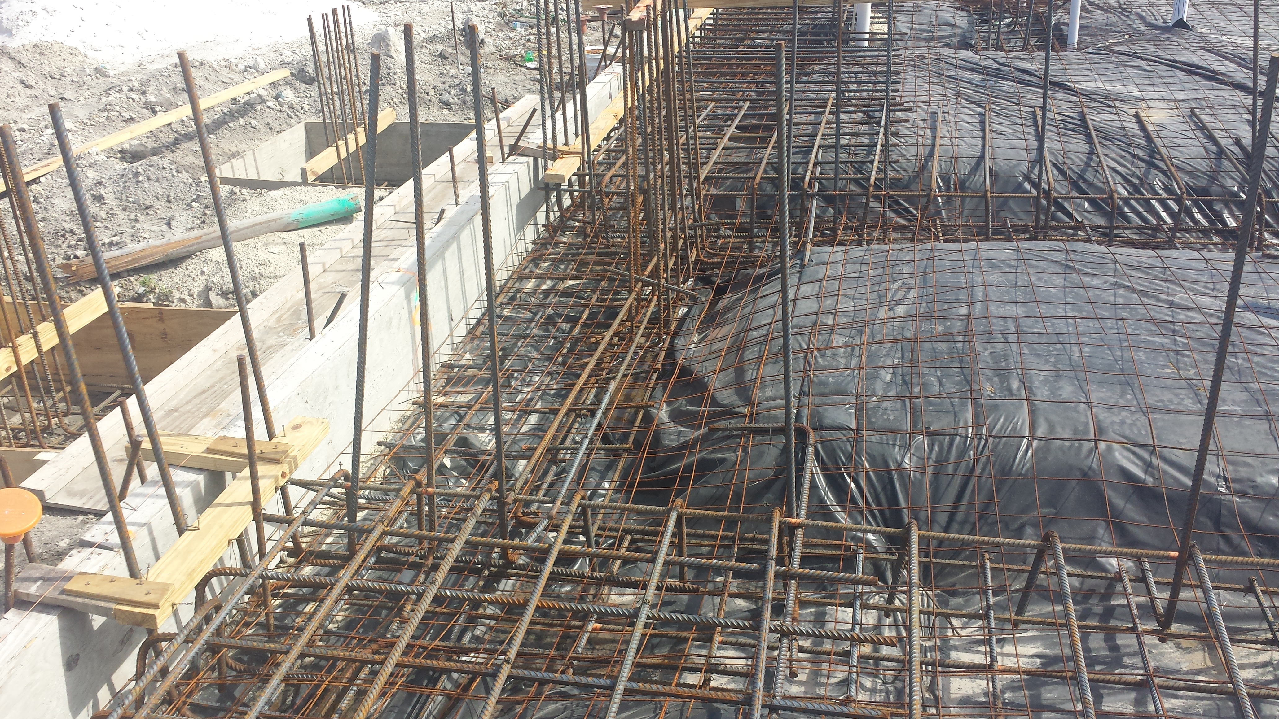 Reinforced concrete foundation by ACO Capital